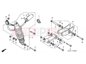 HONDA CBR600F3V CBR600F3 1997 F-23 REAR SHOCK ABSORBER