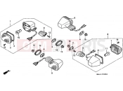 HONDA CBR600F3V CBR600F3 1997 F-25 FLASHING
