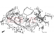 HONDA CBR600F3V CBR600F3 1997 F-32 UPPER ENGINE HOUSING