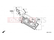 HONDA CBR600F45 CBR600F4 2005 E-1 VALVE COVER