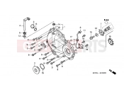 HONDA CBR600F45 CBR600F4 2005 E-5 RIGHT CRANKSHAFT COVER