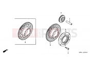 HONDA CBR600F45 CBR600F4 2005 E-7 CLUTCH COUPLING START