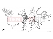 HONDA CBR600F45 CBR600F4 2005 E-10 WATER PUMP