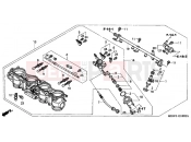 HONDA CBR600F45 CBR600F4 2005 E-18-2 THROTTLE HOUSING