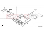 HONDA CBR600F45 CBR600F4 2005 E-18-3 THROTTLE HOUSING (PIPING)
