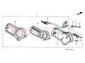 HONDA CBR600F45 CBR600F4 2005 F-2-1 METER (01 -06)