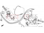 HONDA CBR600F45 CBR600F4 2005 F-3-1 HANDLE LEVER / SWITCH / CABLE (01 -06)