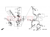 HONDA CBR600F45 CBR600F4 2005 F-4 FRONT MASTER CYLINDER