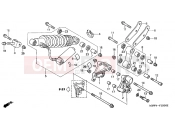 HONDA CBR600F45 CBR600F4 2005 F-23 REAR SHOCK ABSORBER