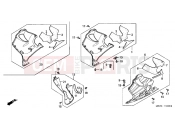 HONDA CBR600F45 CBR600F4 2005 F-33 ​​LOWER ENGINE HOUSING