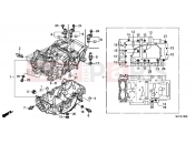 HONDA CTX700AE CTX700 ABS 2014 E-16 CRANKSHAFT