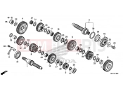 HONDA CTX700AE CTX700 ABS 2014 E-18 ÁTTÉTEL (CTX700A)