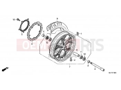 HONDA CTX700AE CTX700 ABS 2014 F-15 FRONT WHEEL