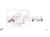 HONDA CTX700AE CTX700 ABS 2014 F-24 ÜLÉS