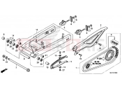 HONDA CTX700AE CTX700 ABS 2014 F-33 ​​SWING ARM