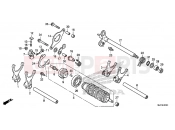 HONDA CTX700DE CTX700 Dual Cluth ABS 2014 E-21-1 TRANSMISSION DRUM (CTX700D)