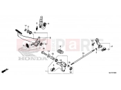 HONDA CTX700DE CTX700 Dual Cluth ABS 2014 F-30 PEDAL