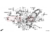 HONDA CTX700DE CTX700 Dual Cluth ABS 2014 F-40 FRAME HOUSING