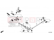 HONDA CTX700NAF CTX700N 2015 F-30 PEDAL