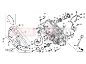 HONDA CTX700NDF CTX700N 2015 E-6-1 RIGHT CRANKSHAFT COVER (CTX700ND)