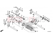 HONDA CTX700NDF CTX700N 2015 E-21-1 TRANSMISSION DRUM (CTX700ND)