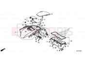 HONDA CTX700NDF CTX700N 2015 F-22-21 POCKET
