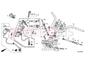 HONDA CTX700NE CTX700N 2014 F-8 STEERING BAR PIPE / UPPER BRIDGE