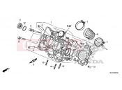 HONDA CTX700NF CTX700N 2015 E-2 CYLINDER HEAD