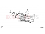 HONDA CTX700NF CTX700N 2015 E-4 TIMING CHAIN ​​/ TENSIONER