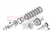 HONDA CTX700NF CTX700N 2015 E-8 TENGELYKAPCSOLÓ (CTX700N/NA)