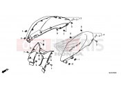 HONDA CTX700NF CTX700N 2015 F-22-20 PROTECTOR