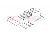 HONDA CTX700NDE CTX700N Dual Cluth ABS 2014 F-49 SZERSZÁMOK