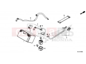 HONDA CTX700NDE CTX700NDE 2014 F-38 BATTERY