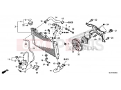 HONDA CTX700NDE CTX700NDE 2014 F-42 RADIATOR