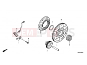 HONDA NSA700A8 DN-01 2008 E-8 PULSE GENERATOR / STARTINGCLUTCH