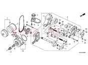 HONDA NSA700A8 DN-01 2008 E-13 OIL FILTER / OIL PUMP