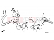 HONDA NSA700A8 DN-01 2008 F-3 SWITCH / CABLE