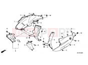 HONDA NSA700A8 DN-01 2008 F-22 SIDE COVER