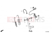 HONDA NSA700A8 DN-01 2008 F-29 SUPPORT