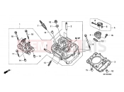 HONDA NSA700A9 DN-01 2009 E-2 ELSŐ HENGERFEJ
