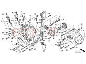HONDA NSA700A9 DN-01 2009 E-6 RIGHT CRANKSHAFT COVER