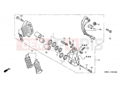HONDA NT650V2 Deauville 2002 F-9-2 B. FRONT BRAKE CALIPER (NT650V2 / 3/4/5)