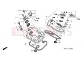 HONDA NT650V3 Deauville 2003 E-1 VALVE COVER