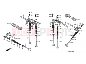 HONDA NT650V3 Deauville 2003 E-3 CAMSHAFT / VALVE