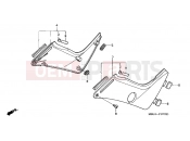 HONDA NT650V3 Deauville 2003 F-17 SIDE COVER