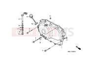 HONDA NT650VW Deauville 1998 E-6 RIGHT CRANKSHAFT COVER