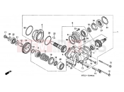 HONDA NT650VW Deauville 1998 E-19 PAGE GEARBOX