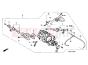 HONDA NT700V7 Deauville 2007 E-20 THROTTLE HOUSING