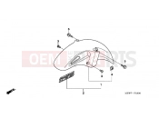 HONDA NT700V7 Deauville 2007 F-8 FRONT FENDER