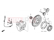 HONDA NT700VA6 Deauville ABS 2006 E-8 DISTRIBUTOR GENERATOR / CLUTCH START